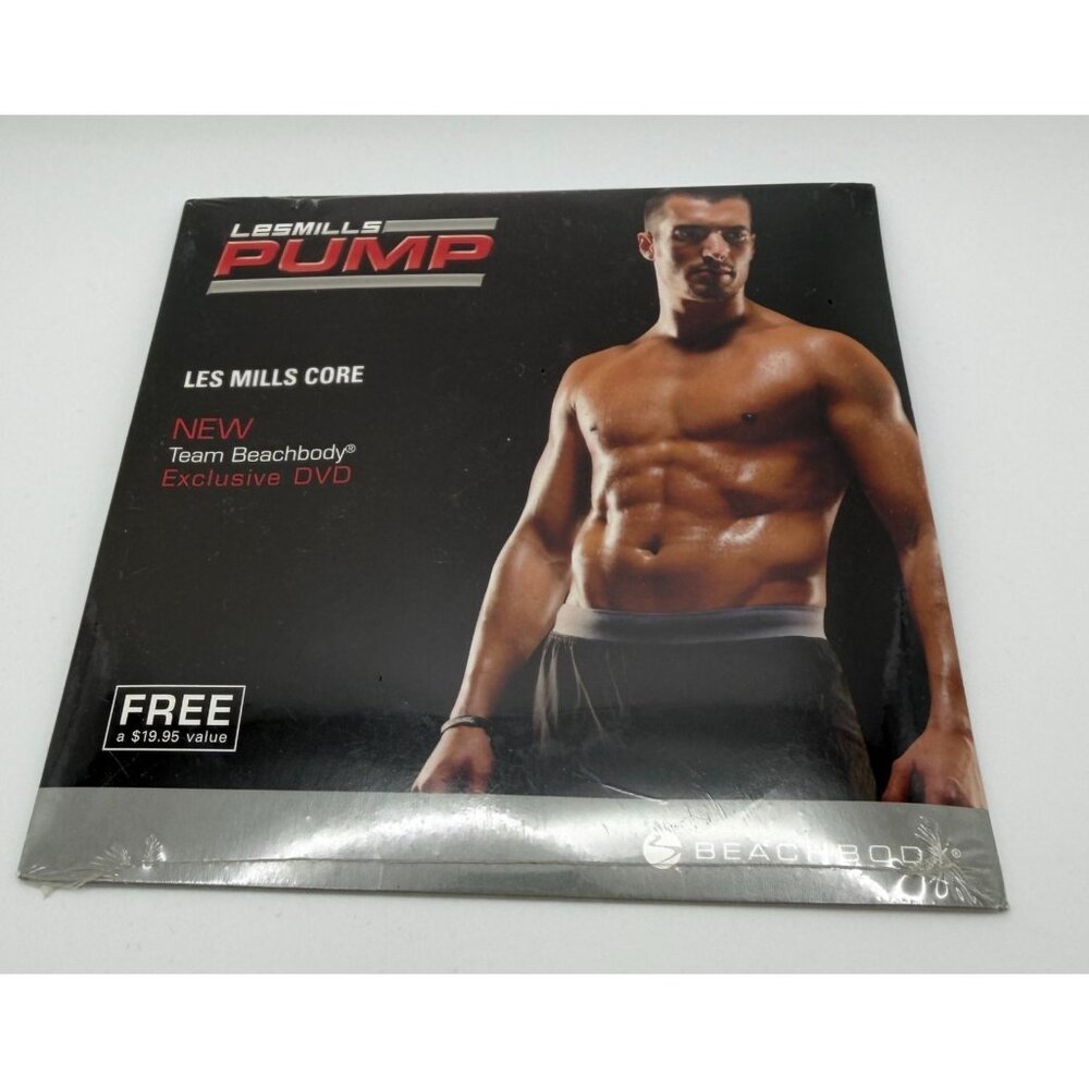 Les Mills Pump Core Workout DVD Team Beachbody Exclusive Fitness NEW